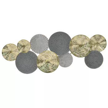 Декор настенный (to4rooms) золотой 130x50x6 см.