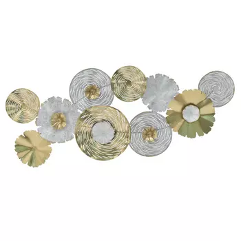 Декор настенный (to4rooms) золотой 140x58x7 см.