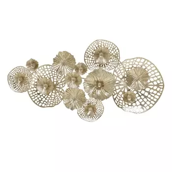 Декор настенный (to4rooms) золотой 90x48x5 см.