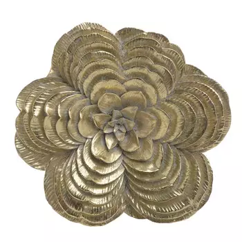 Декор настенный tullen (to4rooms) золотой 28x27x5 см.