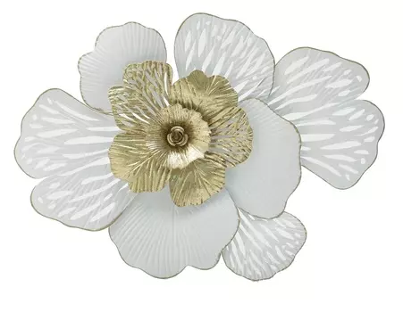 Декор настенный venlo (to4rooms) белый 57x42x7 см.