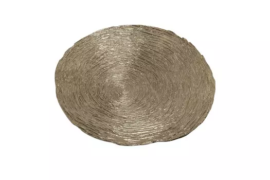 Декор настенный wood (garda decor) золотой 4x35x32 см.