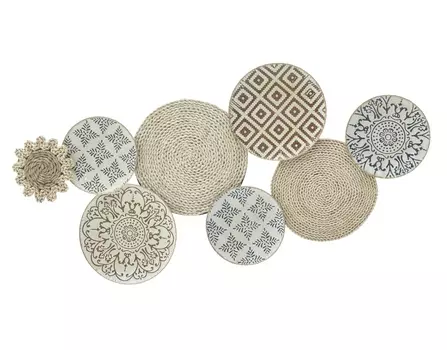 Декор настенный worry (to4rooms) бежевый 127x59x7 см.