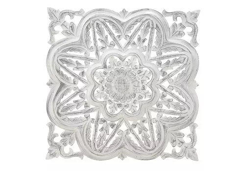 Декор настенный yeria (to4rooms) белый 60x60x3 см.