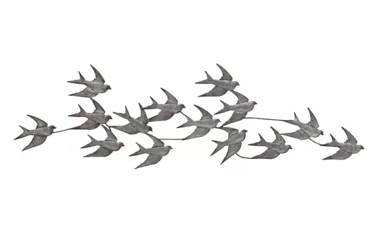 Декор настенный yseult (to4rooms) серый 119.0x35.0x1.5 см.