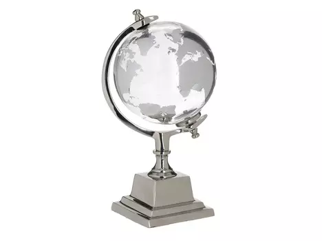 Декор настольный aelig (to4rooms) серебристый 25.0 см.