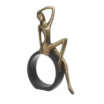 Декор настольный aloof (to4rooms) золотой 18x28x5 см.