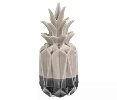 Декор настольный ананас rhistel (to4rooms) бежевый 10.5x25.0x10.5 см.