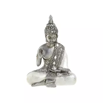 Декор настольный buddha bekbele (to4rooms) серебристый 15.0x21.0x8.0 см.