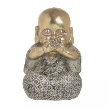 Декор настольный buddha caudate (to4rooms) золотой 16.0x22.0x15.0 см.