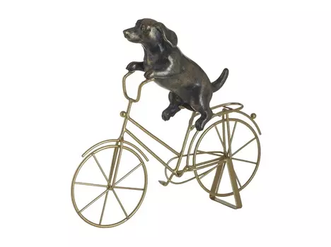 Декор настольный dryad (to4rooms) золотой 27x23x6 см.