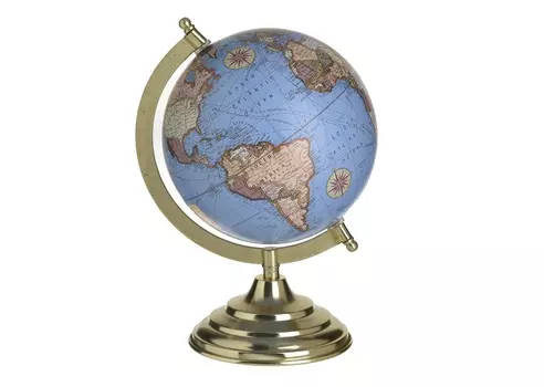 Декор настольный глобус regular (to4rooms) мультиколор 18x28x17 см.