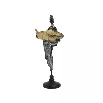 Декор настольный ice (to4rooms) черный 16x32x11 см.