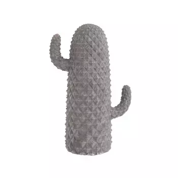 Декор настольный кактус belfast (to4rooms) серый 10.0x26.0x17.0 см.