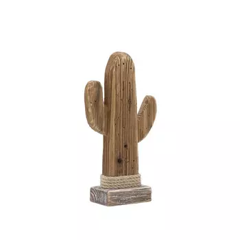 Декор настольный кактус bingol (to4rooms) коричневый 16.0x28x6 см.