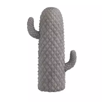 Декор настольный кактус budich (to4rooms) серый 21.0x35.0x12.0 см.