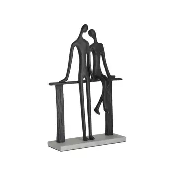 Декор настольный kneel (to4rooms) черный 30x42x10 см.