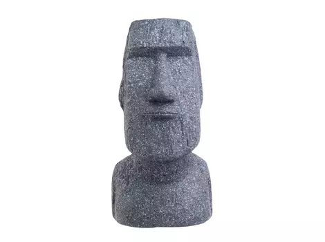 Декор настольный krathok (to4rooms) серый 20x41x17 см.