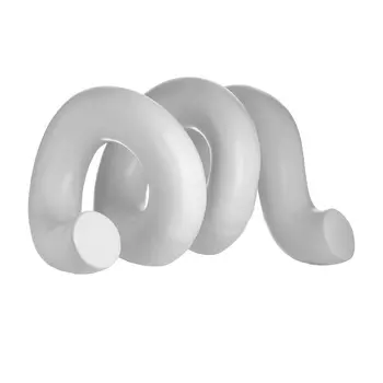 Декор настольный lines (to4rooms) белый 27x16x24 см.