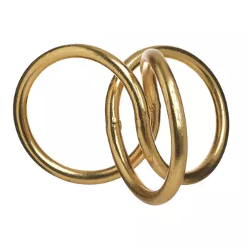 Декор настольный lines (to4rooms) золотой 28x22x18 см.