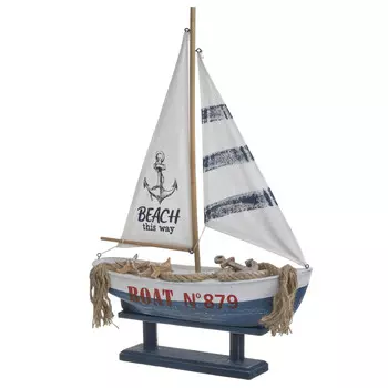 Декор настольный male (to4rooms) синий 36x52x10 см.