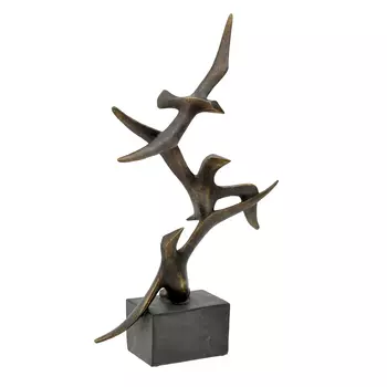 Декор настольный nutational (to4rooms) черный 35x62x16 см.