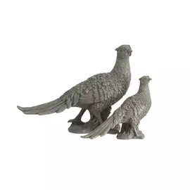 Декор настольный peacock thomasina (to4rooms) серый 20.0x7.5x16.0 см.