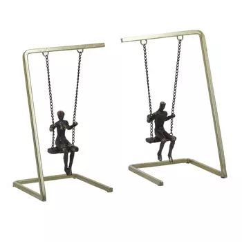 Декор настольный pen (to4rooms) черный 16x25x13 см.