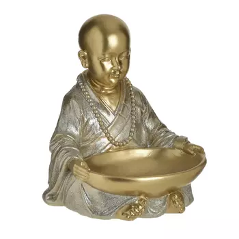 Декор настольный-подставка buddha (to4rooms) золотой 19x23x20 см.