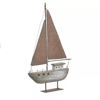 Декор настольный sea (to4rooms) коричневый 21x33x4 см.