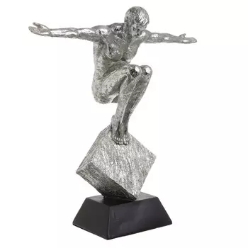 Декор настольный shenna (to4rooms) серебристый 37x40x15 см.