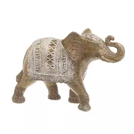 Декор настольный слон laurestine (to4rooms) золотой 25x17x9 см.