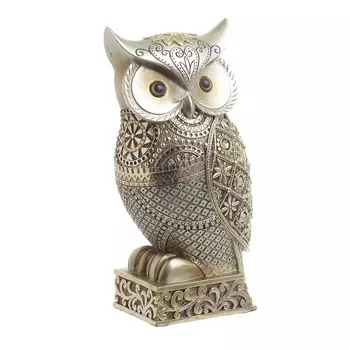 Декор настольный сова cift (to4rooms) золотой 12.0x23.0x10.0 см.