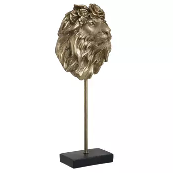 Декор настольный subdued (to4rooms) золотой 15x43x13 см.