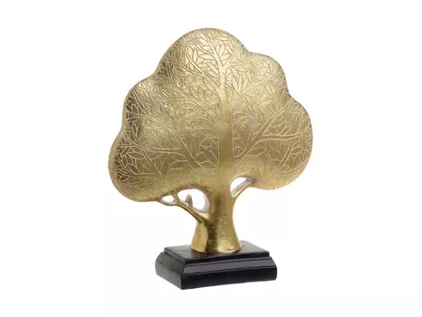 Декор настольный tree dani (to4rooms) золотой 26x28x8 см.