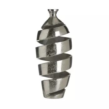 Декор настольный - ваза (to4rooms) серебристый 14x33x14 см.