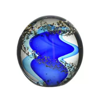 Декор настольный weary (to4rooms) синий 8 см.