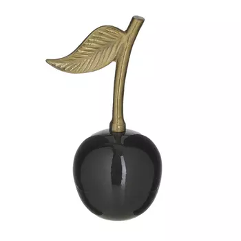 Декор настольный вишня (to4rooms) черный 8x18x8 см.