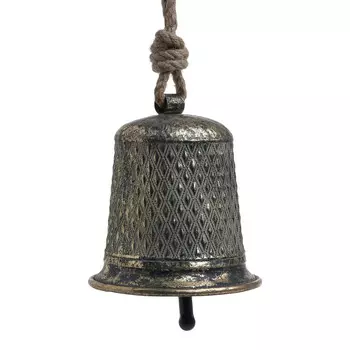 Декор подвесной колокол lumber (to4rooms) золотой 22 см.