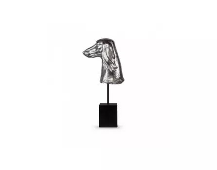 Декор silver dog (desondo) серебристый 24x49x17 см.