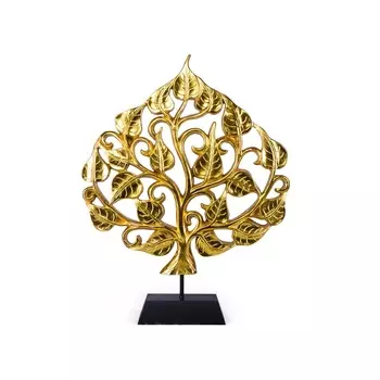 Декор золотой лист (desondo) золотой 48x62x11 см.