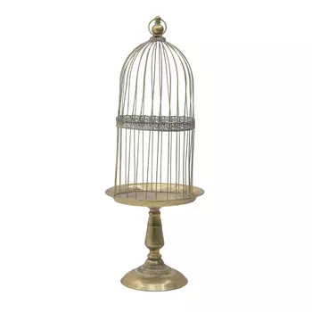 Декоративная клетка divide (to4rooms) золотой 86 см.