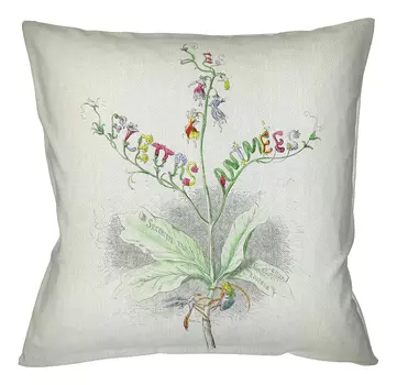 Декоративная подушка «прекрасный колокольчик» (object desire) мультиколор 45x45 см.