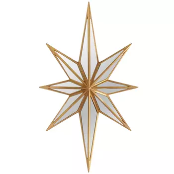 Декоративное настенное зеркало «конкорд» (object desire) золотой 41x71x7 см.