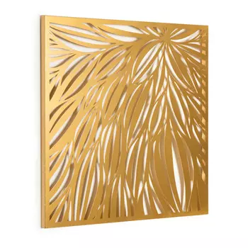Декоративное панно danesa (la forma) золотой 60x60x2 см.