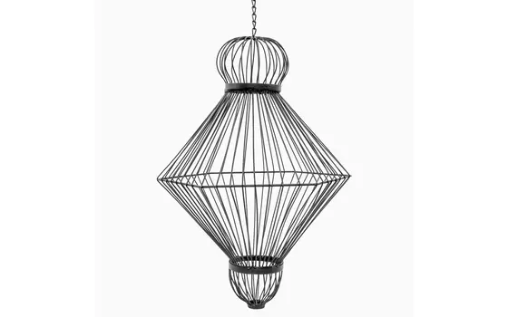 Декоративный подвесной элемент «фонарь №3» (object desire) черный 51.0 см.