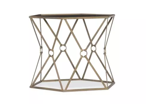 Декоративный столик 5593-50 (gramercy) прозрачный 61x48x51 см.