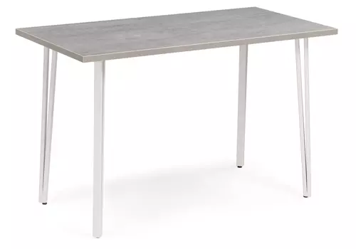 Денвер лофт 120 25 мм бетон / белый матовый (woodville) серый