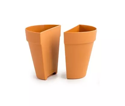 Держатель для книг рlant pot (suck uk) коричневый 15 см.