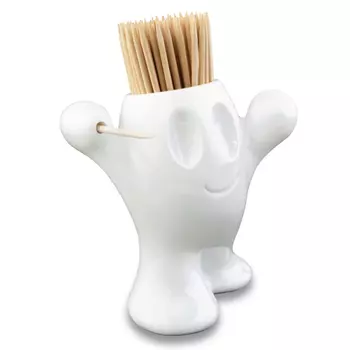 Держатель для зубочисток pic nix (koziol) белый 7x9x5 см.